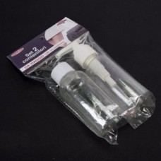 3.3oz Plastic PP lotion bottle with screw cap ,100ml Travel Pet Bottle Kit, PVC Bag , 100ml PET bottle with screw cap