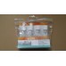 4PCS PVC Bag/Pet Cosmetic Travel Bottle Set ,  100ml bottle with sprayer and 100ml bottle with flip cap