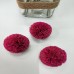 Raffia Pom Pom Natural Fiber Jewel Colors for Raphia Crafts handbags shoes embellishments