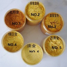 100g pigment Gold powder pearl powder pigment powder gleamy gold powder paint color 