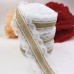 10M Natural Jute Burlap Ribbon With Lace rims Tape roll vintage rustic wedding decoration mariage wedding cake topper