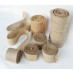 10Meters 5Cm Wide Natural Jute Burlap Ribbon Roll