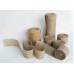 10Meters 5Cm Wide Natural Jute Burlap Ribbon Roll