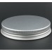 High Quality 200ml  round clear pet  jar bottle container  with thread sliver aluminium cap lid , for Cosmetic Packaging,