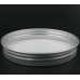 High Quality 200ml  round clear pet  jar bottle container  with thread sliver aluminium cap lid , for Cosmetic Packaging,