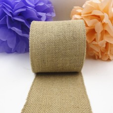 15CM *10M Natural Jute Burlap Ribbon Roll For Country style home decoration