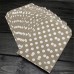 17x13cm 25pcs/Pack 7 Colors Polka Dot Spotty Paper Bag Without Handle Wedding Party Favour Candy Gift Bags Food Packaging