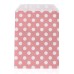 17x13cm 25pcs/Pack 7 Colors Polka Dot Spotty Paper Bag Without Handle Wedding Party Favour Candy Gift Bags Food Packaging