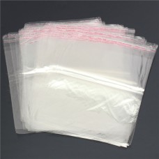 200x300 mm Transparent Good 100pcs Self Adhesive Seal Plastic Packaging Bag For clothes