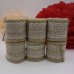 2M x 60mm Natural Jute Burlap Ribbon With Lace rims Tape roll vintage rustic wedding decoration mariage wedding cake topper