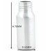 30ml 1oz empty round aluminum Bottles, sliver metal bottle with black/white Twist lotion pump