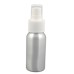 30ml empty aluminum Bottles, sliver metal bottle with black/white/transparent fine mist,sprayer