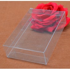 3*15*20cm clear pvc box without hanger plastic gift candy boxes packaging boxes