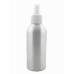 4oz sliver metal 120ml bottle with  transparent/white/black  fine mist sprayer