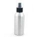 4oz sliver metal 120ml bottle with  transparent/white/black  fine mist sprayer