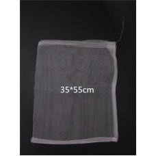  Eco-Friendly Reusable Nylon Mesh net Produce bags,35*55 40 Mesh Nylon bag,Fish Fruit wristband bag,Insect birds pest filter bag,Rice seed soaking,Seed storage bag