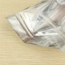 Best Price 12x20cm Translucent Aluminium Foil Zip Lock Bag Silver Metallic Aluminum Malar And Resealable Plastic Pouch  100PCS