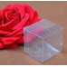 Cube gifts box packaging ,transparent clear pvc cake box,square candy packaging plastic box