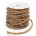 Hot Sale Natural Hessian Jute Twine Rope Burlap Ribbon DIY Craft Vintage Wedding Party Decor