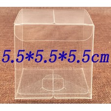 5.5*5.5*5.5cm, pvc plastic clear hanger box , clear plastic packing boxes , box gift packaging  PVC Invitation clear boxes for party favors, weddings, packaging