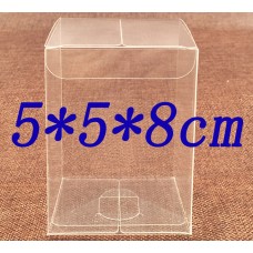 Size:5*5*8cm, plastic packaging box, pvc box packing , clear macaron boxes