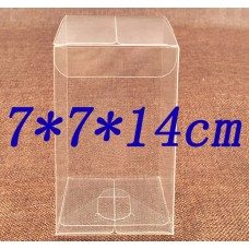 Size:7*7*14cm, plastic food packaging box , cookie box packaging , box cosmetic plastic