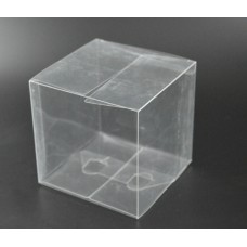 Size:9*9*10cm, pvc clear gift box , cosmetic packaging box , package pvc candy box