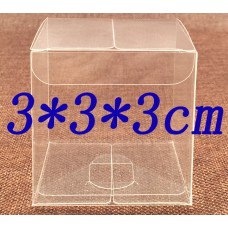 Square Gift packaging small Jewelry packing transparent plastic box Small plastic clear pvc box candy packaging boxes ,custom design welcome