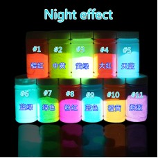 luminous glow super bright luminous paint fluorescent powder powder DIY materials pigment powder Noctilucent FPP