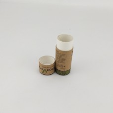 Kraft Paperboard Lip Balm/Deodorant/Cosmetic/Lotion Tubes,Custom Paper Tubes, Paper Tube Packaging 0.3oz , 0.5oz ,1oz, 2oz