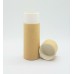 Empty Kraft biodegradable cardboard lip balm push up tube 15mL approx customized design welcome