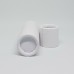 0.5oz Eco-friendly Empty matte white cardboard lip balm push up tube 15mL approx zero waste