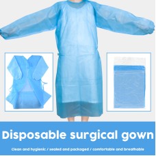 1 pcs Disposable surgical gown thin and light dust clothes woven overalls visit ,Non-woven aprons, surgical clothing