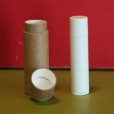 Kraft Lip Balm Tubes .3 oz 1/3 oz Eco Friendly Cardboard Containers