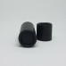 Eco-friendly Empty matte black cardboard lip balm push up tube 15mL approx zero waste