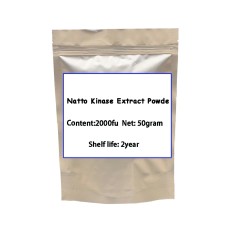 100% pure natural nattokinase 50000fu powder nattokinase natto extract powder