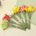 10Pcs Artificial Latex Calla Lily Flowers Wedding Flowers Bridal Bouquet