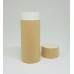 Kraft cardboard deodorant push up tube container 60mL biodegradable.