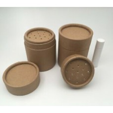 Eco Shakers 3oz 85g - Paper Cardboard Cosmetics Container Powder Sifter Tube