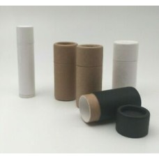 Paper tubes for DIY cosmetics, Lip Balm Tubes .25oz 7g - Kraft Paper Cardboard Push-Up Cosmetics Container