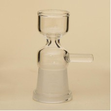 Assorted Glass Bowl With Handle style for glass water bong, Female Clear Bowl 