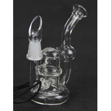 Mothership Glass Water Bongs Glass Recycler Fab Eggs With Double Stereo Percs Glass Hookahs Oil Rigs