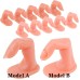 1/5/10pcs Plastic Practice Fake Finger Nail Art Model Finger Tool Adjustable DIY Acrylic UV Gel Manicure Nail Tools For training