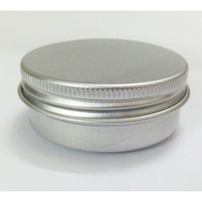 15g aluminium cream jars with screw lid,cosmetic case jar,15ml aluminum tins, aluminum lip balm container ,15ml pots 