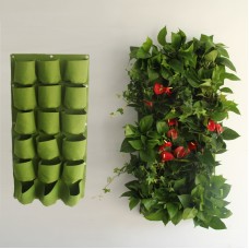 1X1 meter Vertical greening plant wall  Wall hanging  Vegetable pot  Nursery bag