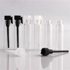 Glass vials 1ml  Glass Perfume Sample Vials Clear Empty Bottles 9x35mm Fragrance Samplers