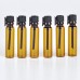 1ml amber Parfum vials 1ml Glass Perfume Sample Vials for Essential Oil Bottles (Vials/Caps)