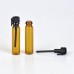 1ml amber Parfum vials 1ml Glass Perfume Sample Vials for Essential Oil Bottles (Vials/Caps)