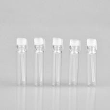 1ml Glass Bottle Mini Perfume Bottle Small glass Vial Perfume Sample Bottles , Print logo,Custom your brand welcome !  