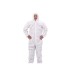 1pc Safety One Time Disposable Dust-proof Protective Coverall Anti-splash Anti-UV Clothes Overall Suit KN95 Mask glasses gloves